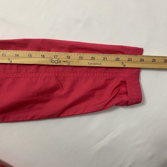 Jones New York Signature Women’s Pink Utility Jacket Cotton Size L - Picture 11 of 13